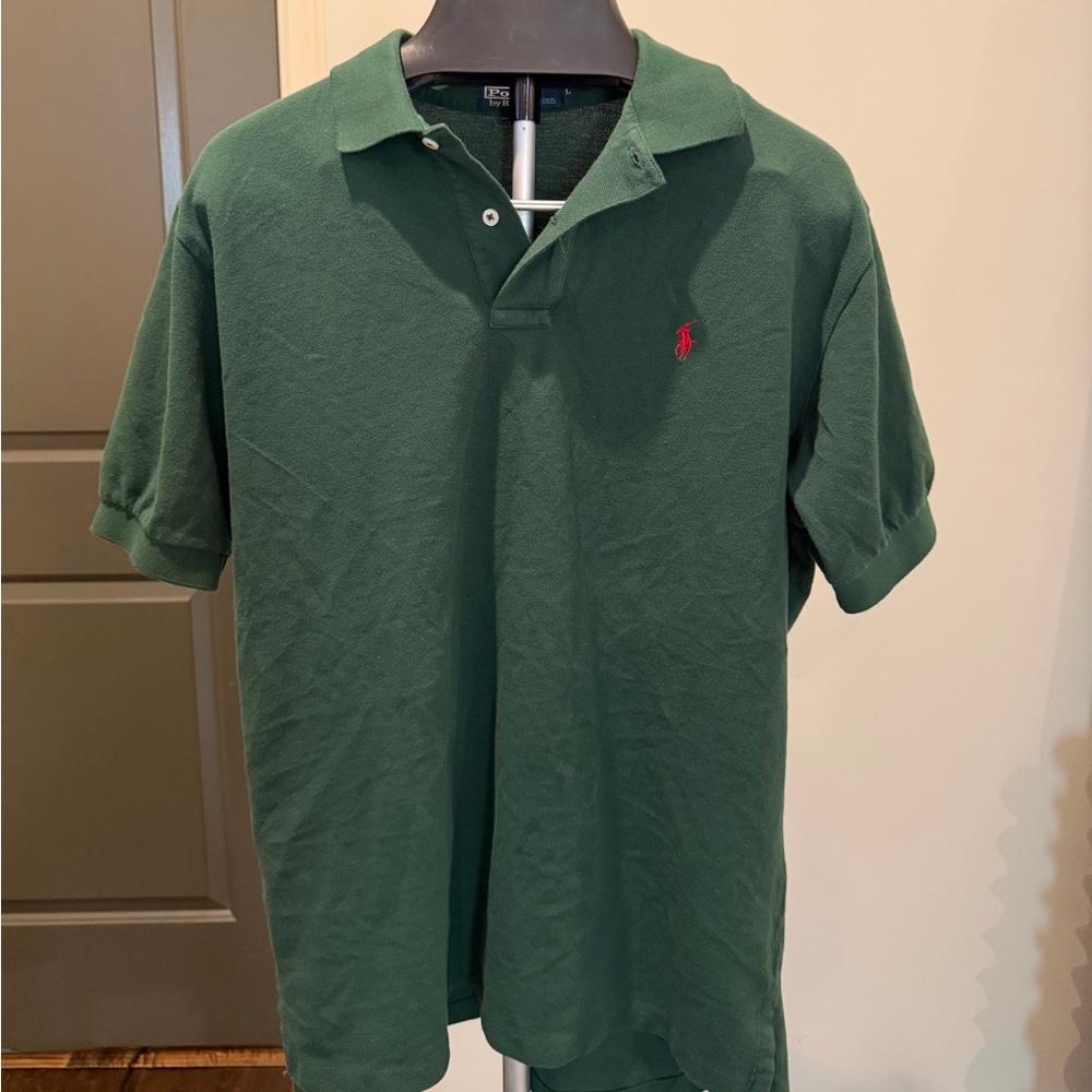 Ralph Lauren Men's Polo Shirt in Forest Green